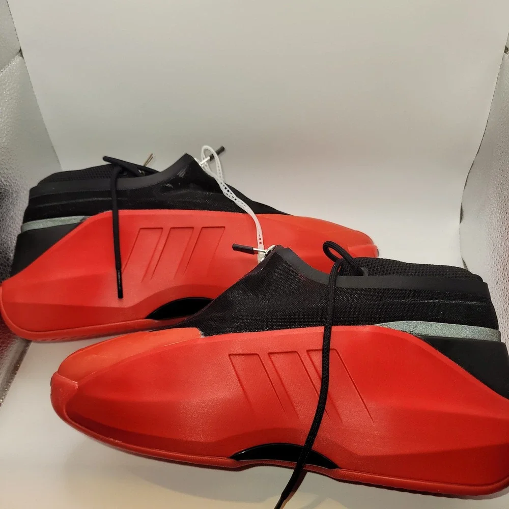 Adidas Crazy IIInfinity Better Scarlet Black IF4540 Mens Size 9.5 Sneakers